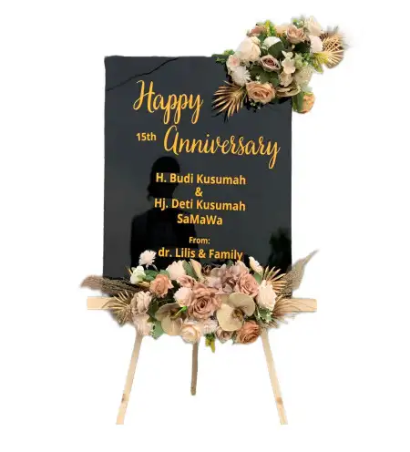 Papan Bunga Akrilik Wanadri